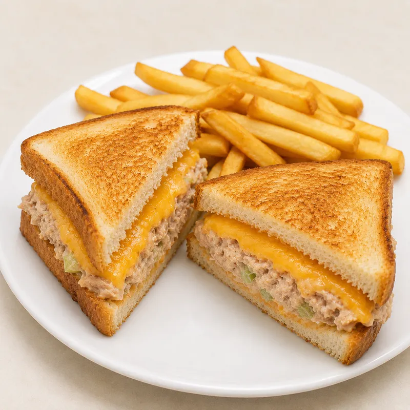 Full Size Tuna Melt at Dinner Is Served restaurant in Miami