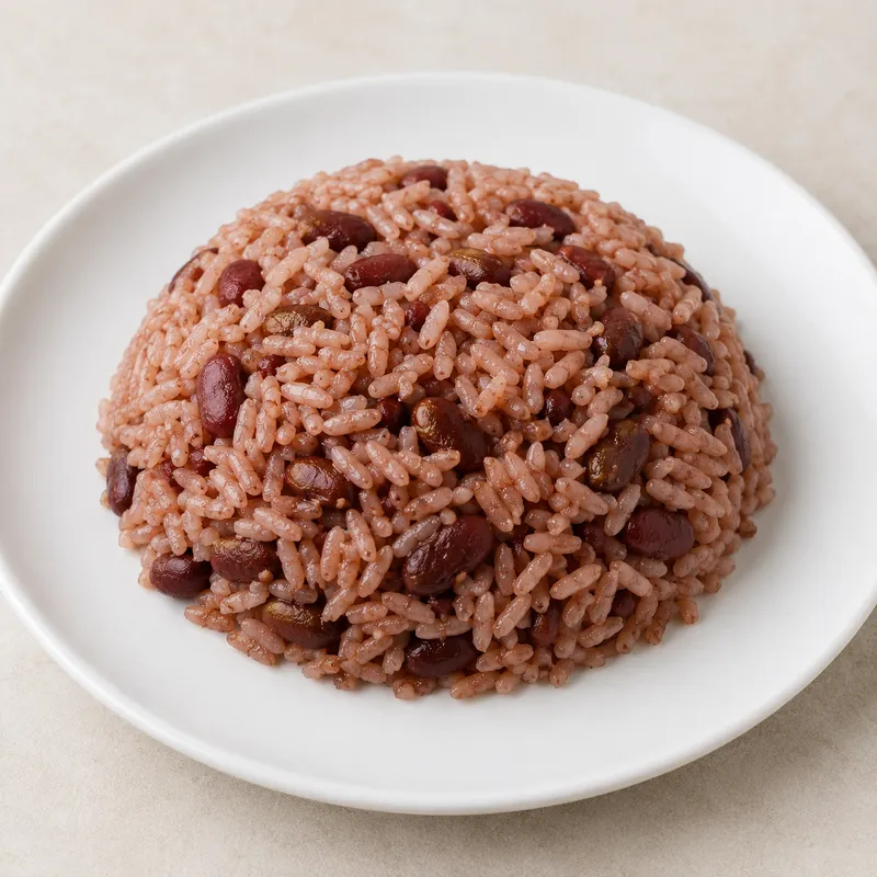 Mixed Rice & Red Beans at Dinner Is Served restaurant in Miami